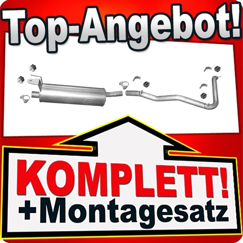 Auspuff für mercedes klasse - für,