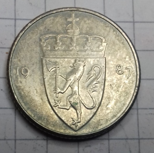 Norwegen öre 1987 - Öre,,