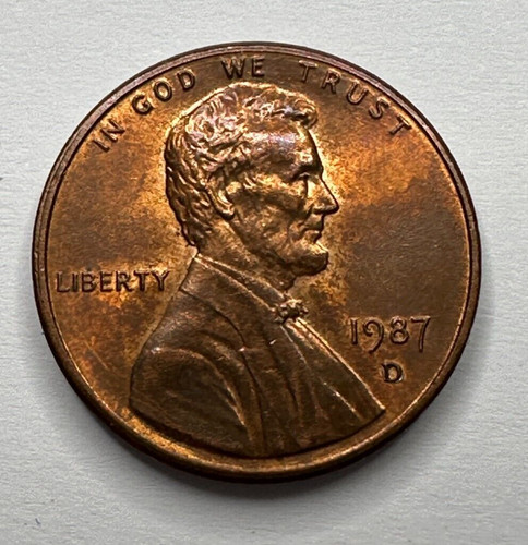 1987 usa lincoln - (d), cent