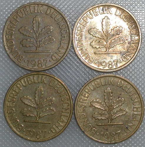 Pfennig 1987 g j - 1987, f