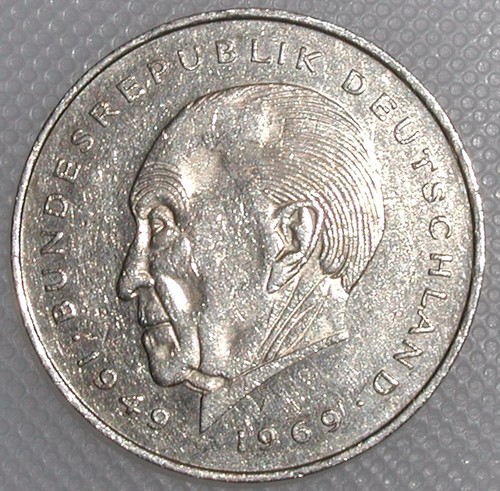 Konrad adenauer 1969 - dm,