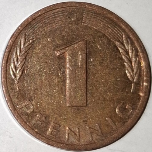 Münze pfennig 1987 - 1,