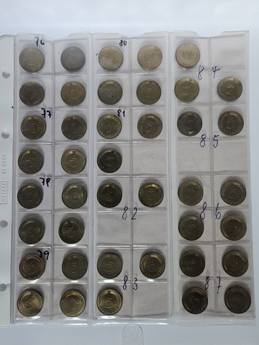 Pfennig brd 1976 1987 - 5,