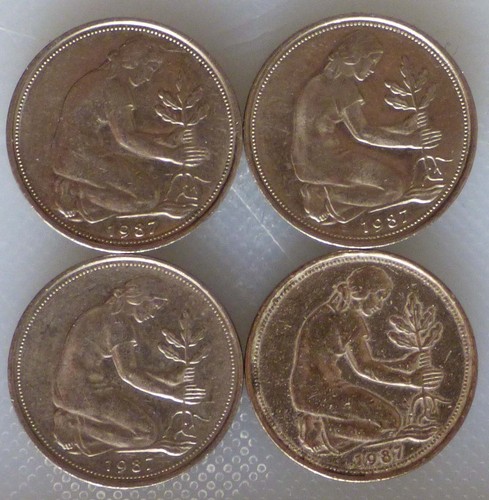 Pfennig 1987 g - 50, f