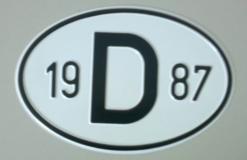Schild mit jahreszahl - schild,