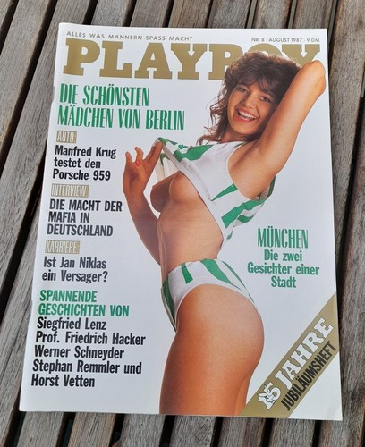 Playboy magazin august 1987 - playboy, d