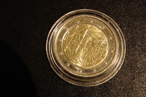 Euro münze erasmus - 2,