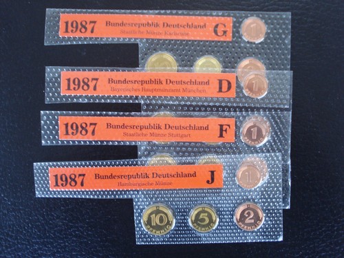 1987 brd 10 pfennig aus - 1987,