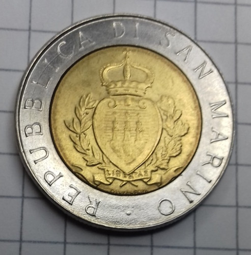 San marino 500 lire 1987 - 500, 15