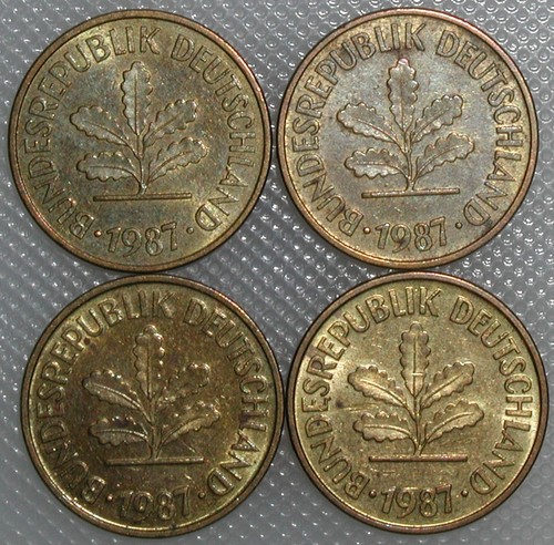 Pfennig 1987 g j - pfennig, d