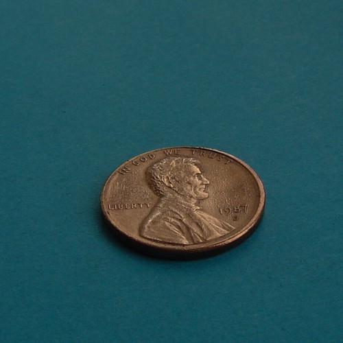 Usa one cent 1987 - usa, 1987"d"