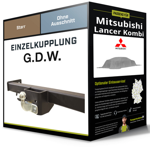 Starre anhängerkupplung für - anhängerkupplung,