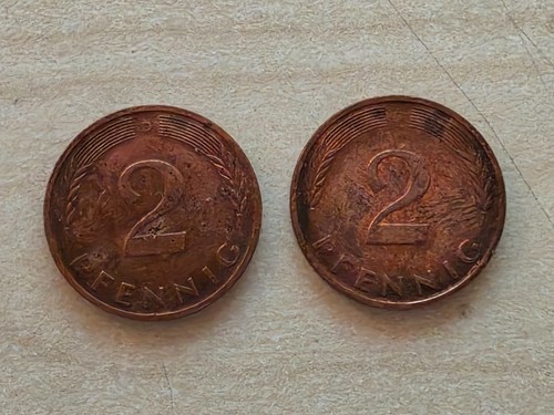 Pfennig von 1987 d - 2,