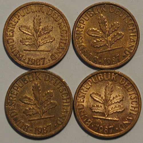 Pfennig 1987 g j - 1,