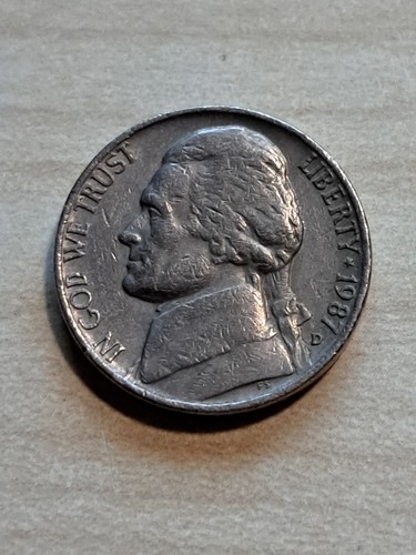 Cent von 1987 d - 5,